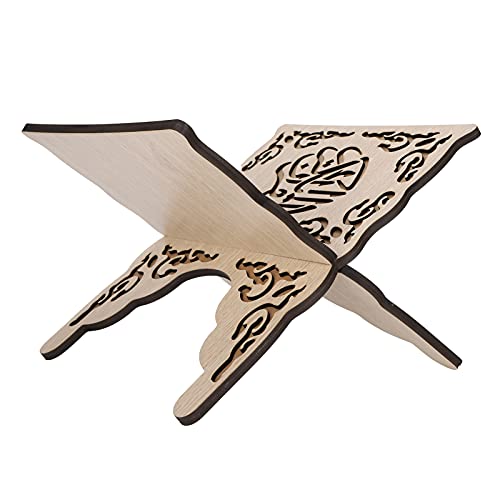 Quran Folding Stand, Quran Holders Muslim Prayer Book Quran Stand Muslim Stand for Practical Home Decoration