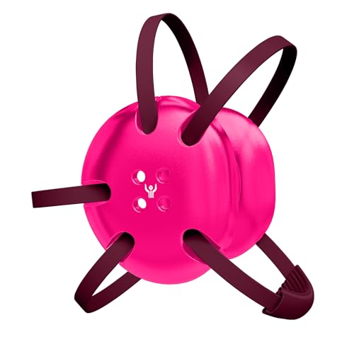 Great Call Athletics | Wrestling Classic Headgear | Earguard Adult Grappling Head Gear | Adjustable Ear Guards Maroon Straps - style: Pink w/ Maroon Straps