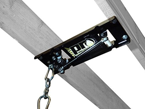 PRO Mountings – Gas Spring Anti Noise and Vibration Ceiling Mount for 110 lb Punching Bags (CM-110) | Fast DIY Easy Installation on Joists, Drywall, Concrete and Unistrut | Quiet Gas Springs