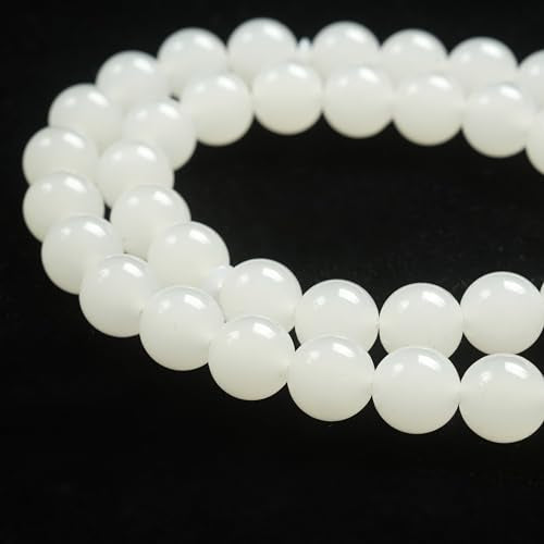 Prlemend Muslim Misbaha Rosary Islamic Acrylic 45Beads Masbaha White Prayer Tasbeeh Tasbih