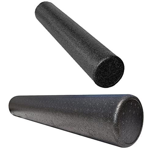 Vaveren Round Foam Roller Balance and Core Exercises Lightweight Pilates Column Roller for Leg Arm Stretching, Indoor Sports Bodybuilding, 15cmx30cm