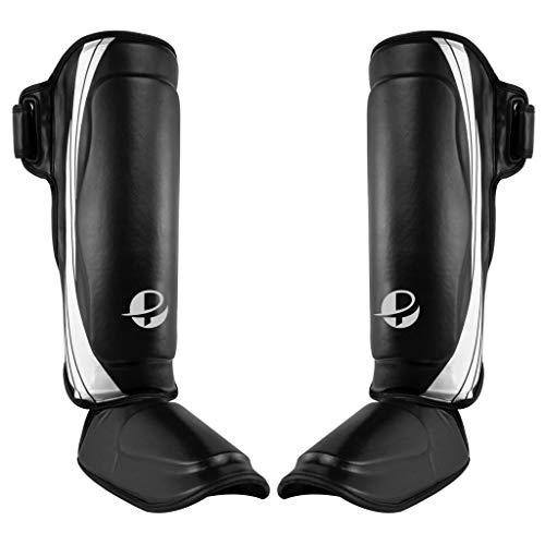 Ultimate - Performance Series - Shin Instep - Boxing MMA Muay Thai Taekwondo Training - color: White, size: Small-Medium