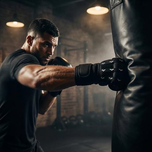 Professional underboxing gloves, extra padded, with quick tightening system, boxing bandage, boxing gloves, boxing gloves, boxing gloves, boxing band - size: Large-X-Large