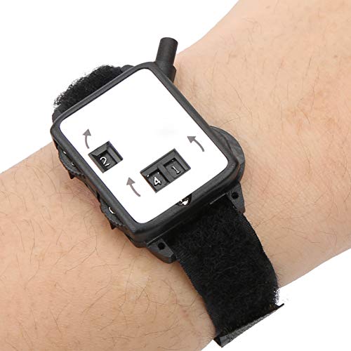 Socobeta 3Pcs Manual Golf Stroke Counter Wrist Watch Style Score Keeper Accessories