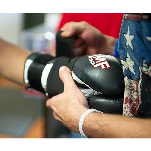Ringside IMF Tech Hook and Loop Boxing Training Sparring Gloves - color: Blue, size: 16-Ounces