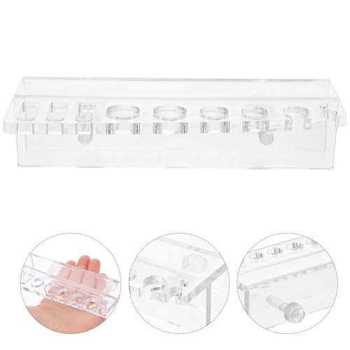 Aquarium Maintenance Tool Holders Acrylic Organizer Rack Fish Tank Cleaning Accessory Holder