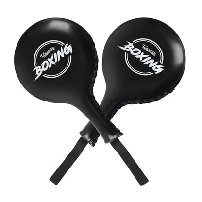 Valleycomfy Boxing Target Paddles Fight Gear Punching & Striking Pads - color: Black