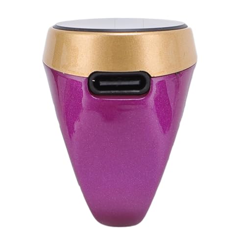 Smart Counter, Digital LCD Screen Rechargeable Electronic Tally for Muslim Islamic Prayer Work Sports, Finger Counter Touch Control - color: Purple