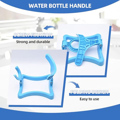 5 Gallon Water Jug Holder, Collapsible Water Dispenser Stand and 2 Dispenser Valves, Thicking Water Dispenser for 3-5 Gallon Bottle