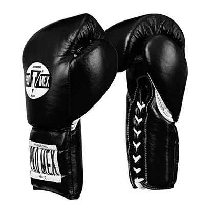 Pro Mex Pro Lace Training Gloves V 3.0 - color: Black, size: 14 oz
