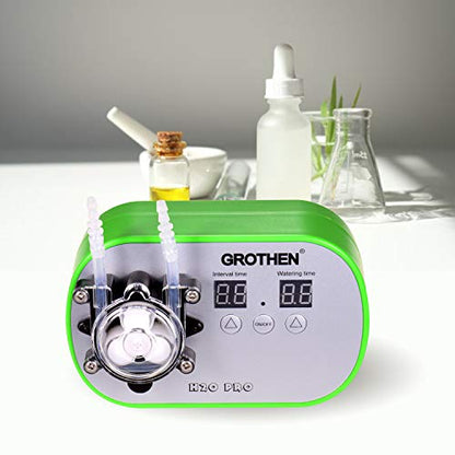 HUIOP Timed Dosing Peristaltic Pump Metering Pump Smart Watering Device Amount Timing Control with 5 Meter Hose 160ml/min for Aquarium Laboratory Home Office,Dosing Peristaltic Pump