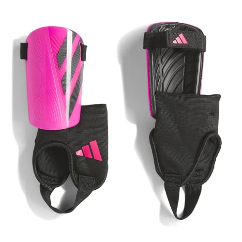 adidas Kids' Tiro Match Soccer Shin Guards - color: Black/Team Shock Pink, size: Small