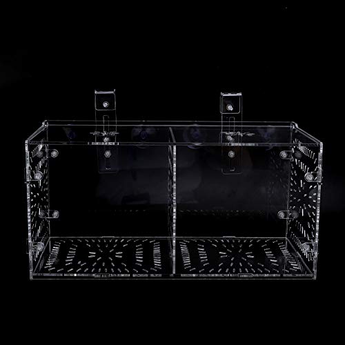 Fydun Fish Isolation Breeding, Box Acrylic Incubator Ing Seedlings Incubation Reproduction Aquarium Ery and Parenting for Aquarium (30CM*15CM*15CM) - size: 30CM*15CM*15CM, style: 30CM*15CM*15CM