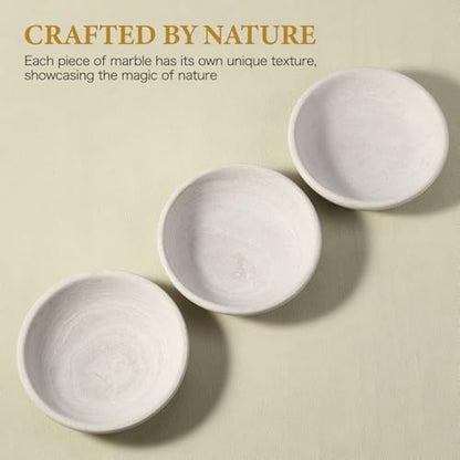 Koville Natural Marble Incense Holder, Incense Holder for Sticks with 9 Holes, Handmade Incense Burner Ash Catcher for Meditation Yoga SPA, Balsam Fir/Palo Santo/Sage/Cone Incense Bowl(Grey) - color: D=150-beige