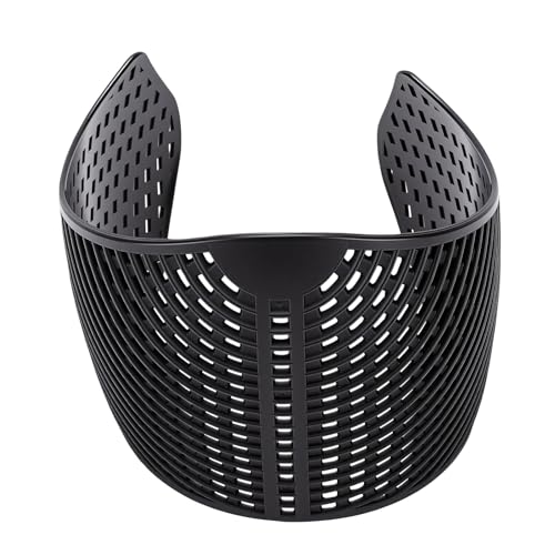 Pomya Nylon Hijab Headband For Women Anti Slip | Under Scarf Elastic Hair Grip Band For Secure Fit Black