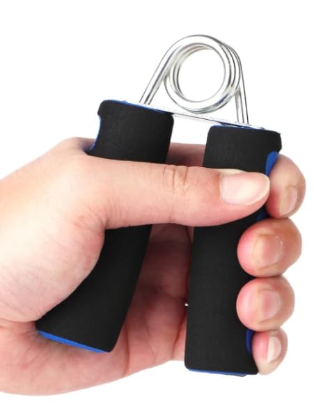 HORNO 2 Pcs Soft Foam Hand Exerciser，Strengthen Hand Grip Exerciser for Quickly Increasing Wrist Forearm and Finger Strength