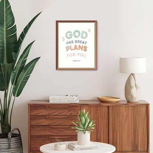 LARTSFRO Bible Christian Boho Wall Art Decor Posters Prints, Inspirational Bible Verses Room Bedroom Bathroom Playroom Dorm Wall Art Decor Aesthetic for Nursery Baby Kids Teen Girls Gifts, Christian Classroom Wall Decor, 10x8 Inch Set of 4 Pcs Pictures (U