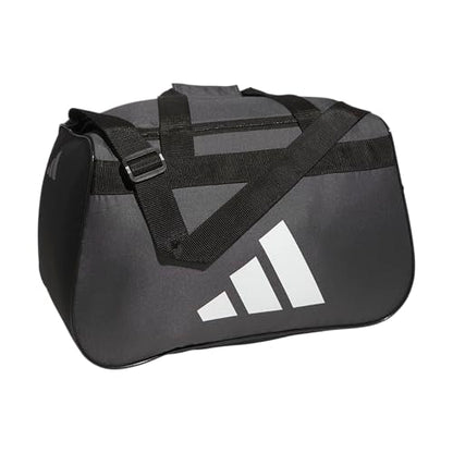 adidas Power Gym Bag – Lightweight Small Duffel, Team Dark Grey/White/Black, OSFA - color: Team Dark Grey/White/Black