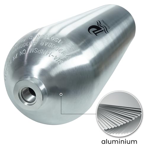 TUDIVING-11.1L Scuba Tank | 80 cu. ft Aluminum Tank | 4500psi Diving Cylinders | Air Tank | Snorkeling Gear for Adults-NO DOT (11.1L diving tank) - color: 11.1l Diving Tank