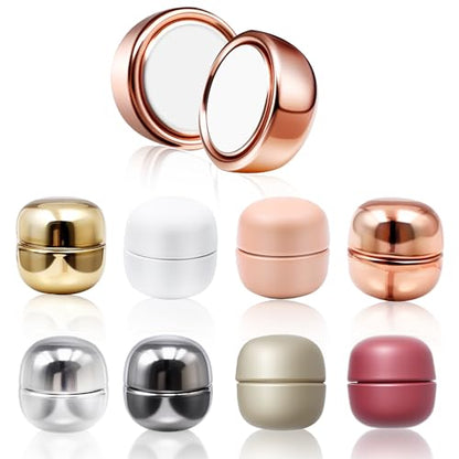 Hijab Magnets Strong Pinless Hijab Pins for Women, No-Damage to Fabric Headscarf Clips, Multi-Use Magnetic Pins for Cloth, Scarf, Dress (8 Pairs) - color: 8 pairs Matte Shiny