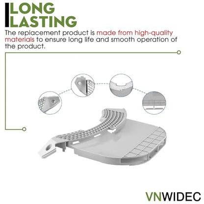 DLE3360W DLEX3250R DLE3300W DLE3600V DLE4970W Dryer Lint Filter Screen, Lint Trap Cover Housing Replacement For LG Dryer