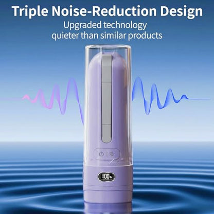 Portable Bidet for Travel,Personal Hygiene Sprayer Bottle for Women Men - color: Purple
