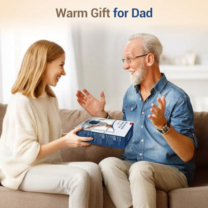 Comfytemp Microwave Moist Heating Pad for Back Pain Relief, Sciatica, FSA Eligible HSA, Microwavable Hot Therapy for Lower Lumbar, Period Cramps, Waist Warm Compress Women Men Gift, Fathers Day Dad