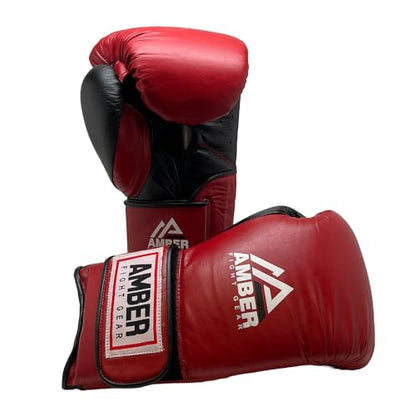 Renegade v1.0 Pro Hook & Loop Leather Boxing Gloves, Durable, Ideal for Sparring & Heavy Bags, Superior Shock Absorption & Ventilation, Optimal Fit for Serious Athletes - size: 12 oz