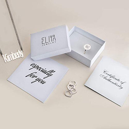 Arabic Name Necklace in Gold or Silver – Personalized Custom Name Pendant in Arabic Calligraphy – Elegant Islamic Jewelry Gift for Women or Men