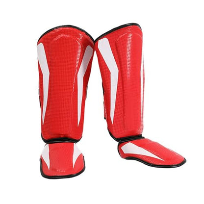 Muay Thai Kickboxing Shin Guards, Leg Guards Shin Instep Pads Shin Protection for Kickboxing, Sanda, Sports, Arts