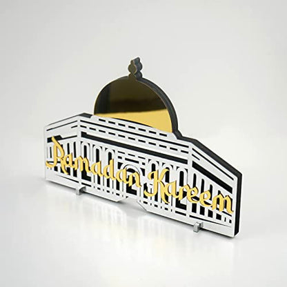 iwa concept Ramadan Kareem Masjid Al-Aqsa Islamic Table Decor | Eid Mubarak | Ramadan Mubarak | Ramadan Decoration | Islamic Table Decor - size: Masjid Al-Aqsa