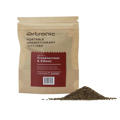 Aroma Diffuser-Compatible Scent Granule Starter Kit: Frankincense, 10g, Refills for Orbby Incense Burner - color: Frankincense 10g