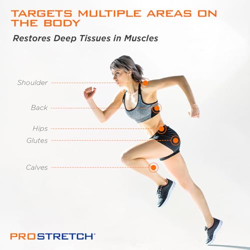 ProStretch Peanut, Massage Ball Roller for Muscle Knots & Trigger Points | Soft Acupoint Lacrosse Ball Roller for Myofascial Release & Deep Tissue Therapy
