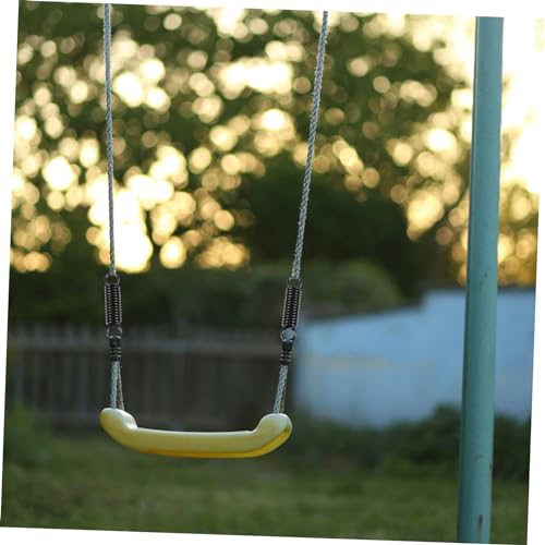 1set Hammock Chair Swing Spring Set Heavy Duty Metal Spring Accessory for Outdoor and Indoor Use Rotating Adapter for Porches Sandbags