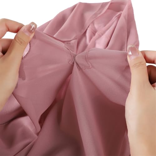 Instant Chiffon Hijab Set 3-in-1 Hijabs Scarf with Built-in Magnets and Undercap Head Wraps with Modal Cap - color: 4 #