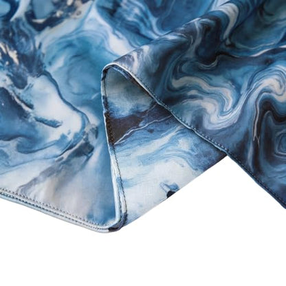 Hijab Scarf for Women Fashion Printed Modal Hijab Head Wrap Scarves Lightweight Long Scarf Shawls - color: Watercolor B
