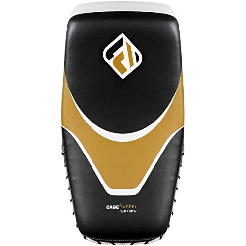 Farabi kick Shield Thai pad MMA Muay Thai Shield Curved Pads Martial Art Training Pads Boxing Strike pad Curved Arm Pad MMA Focus pad Muay Punch Shield - size: Single