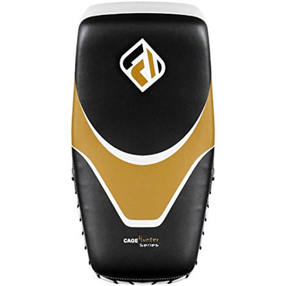 Farabi kick Shield Thai pad MMA Muay Thai Shield Curved Pads Martial Art Training Pads Boxing Strike pad Curved Arm Pad MMA Focus pad Muay Punch Shield - size: Single