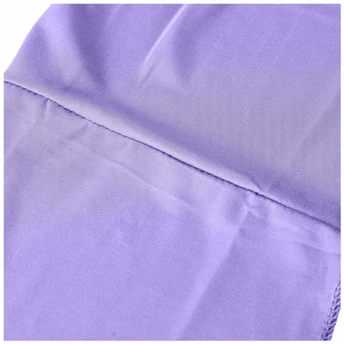 Women's Cool Shawl Arm Sleeves with Finger Holes Premium Sun Protection Long Sleeves for Hiking Fishing Running - color: Purple