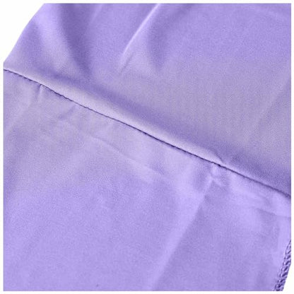 Women's Cool Shawl Arm Sleeves with Finger Holes Premium Sun Protection Long Sleeves for Hiking Fishing Running - color: Purple
