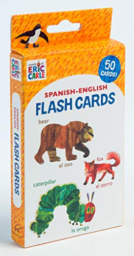 Chronicle Books, Flash Cards Eric Carle Spanish English - color: Spanish-english