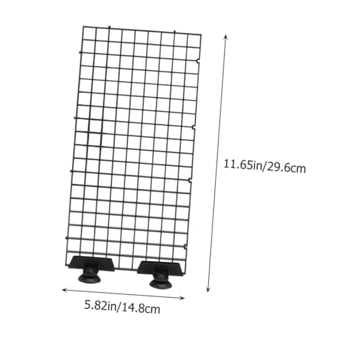 TOYANDONA 1set Aquarium Divider Panel for Fish Tank Isolation Smooth Edge Design Easy Installation Multi-Purpose Use for Breeding Freshwater and Fish Separator