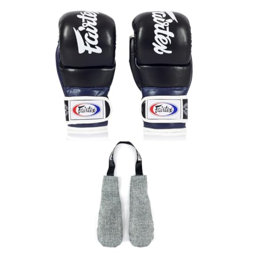Fairtex FGV18 Boxing Gloves with Deodorizer Inserts | Lightweight, Shock Absorbent Gloves for Muay Thai, MMA | Moisture & Odor Control for Fresh, Long-Lasting Gear