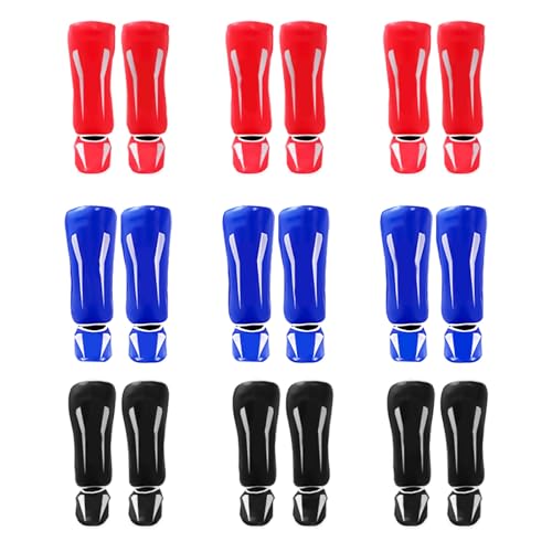 Shin Guards Kickboxing Muay Thai Leg Insteps Protections Pad Martial Art Kicking Sparring Training Protections Guards