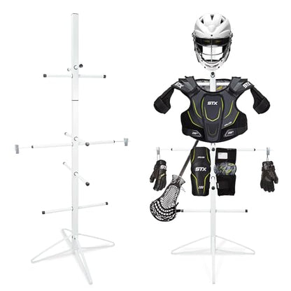 Hockey Gear Drying Rack for Drying and Storing Adult and Child Sports Metal Hockey Equipment Drying Rack-4 Additional Hanging Clips