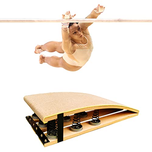 Gymnastics Springboard Adult Gymnastics Springboard Strong Bearing Capacity, Vault Equipment Springs Floor Sport Equipment for Martial Arts, Holds Up 265lbs