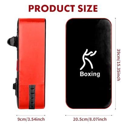 LuiceABC One Karate Taekwondo Boxing Kick Punch Adjustable Soft Shield Durable Training Pad for Boxing, Training and Protecting Your Palm, Wrist and Decreasing The Shock - color: Black