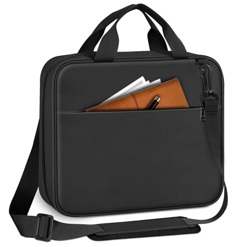 FINPAC Large Bible Cover for Men, Carrying Bible Bag Church Book Case - color: Black