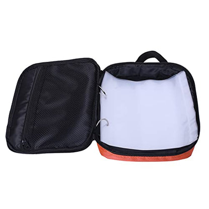 Raprance Fishing Lure Bag Baits Tackle Binder Organizer Storage Plastic Bag - color: Orange