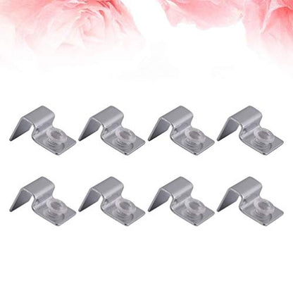 balacoo 8pcs Aquarium Bracket Fish Tank Bracket Fish Tank Cover Frame Fish Tank Cover Support Fish Tank Rack Aquarium Support